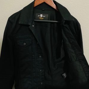 Men’s Small Black Foolproof Denim Jean Jacket